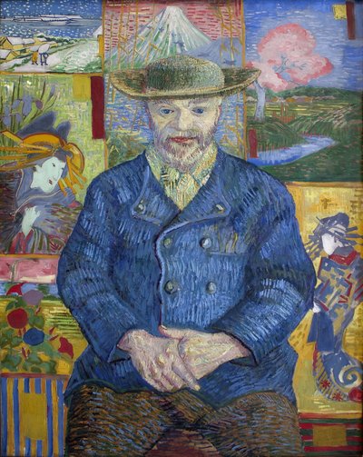 Porträt von Père Tanguy, 1887 von Vincent van Gogh