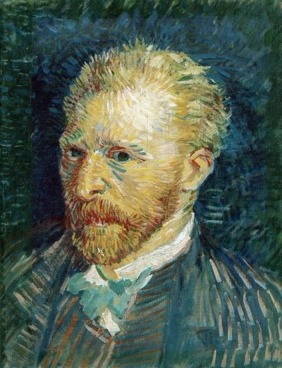 Selbstporträt, 1887 von Vincent van Gogh