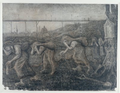 Die Lastenträger von Vincent van Gogh