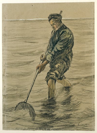 Muschelfischer von Vincent van Gogh (possibly)
