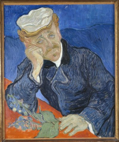 Bildnis Doktor Gachet mit Fingerhutzweig von Vincent van Gogh
