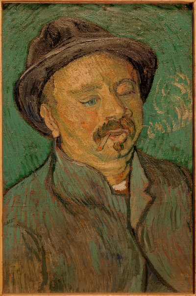 Bildnis eines einäugigen Mannes von Vincent van Gogh