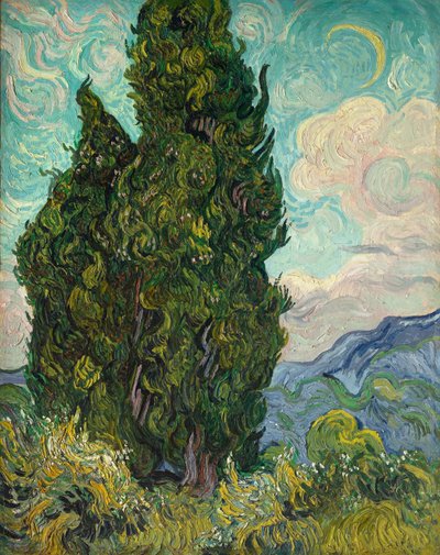 Zypressen von Vincent van Gogh