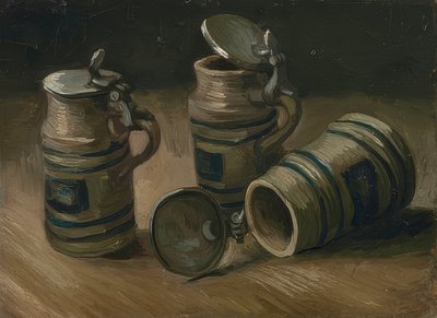 Die Bierkrüge von Vincent van Gogh
