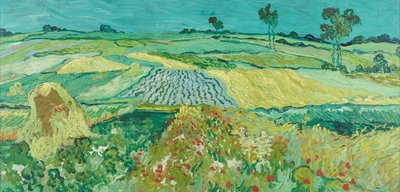 Die Ebene von Auvers von Vincent van Gogh