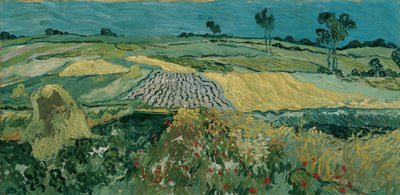Die Ebene von Auvers von Vincent van Gogh