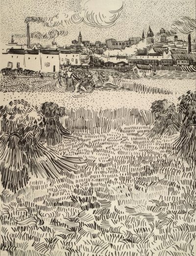 Die Ernte von Vincent van Gogh