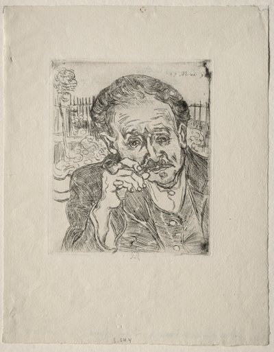 Dr. Gachet, 1890 von Vincent van Gogh