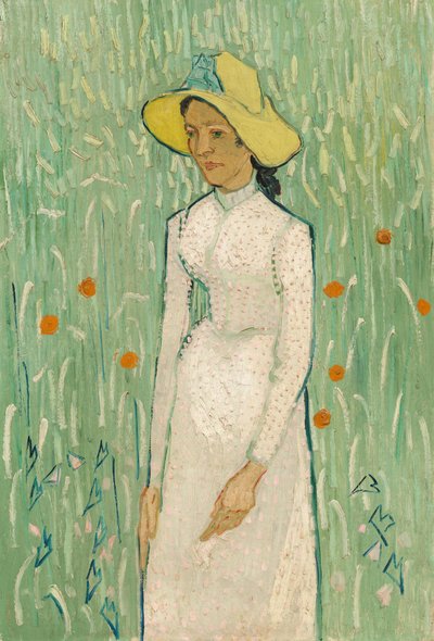 Mädchen in Weiß, 1890 von Vincent van Gogh