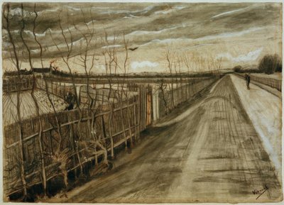 Landstraße von Vincent van Gogh