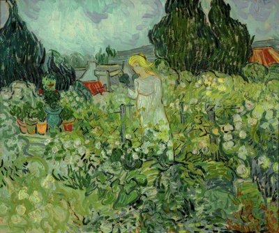 Marguerite Gachet in ihrem Garten von Vincent van Gogh
