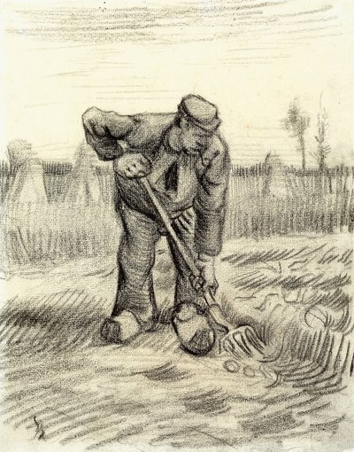 Kartoffelsammler, 1885 von Vincent van Gogh