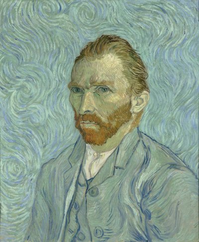 Selbstporträt, 1889 von Vincent van Gogh