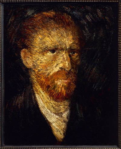 Selbstporträt (Öl auf Leinwand) von Vincent van Gogh