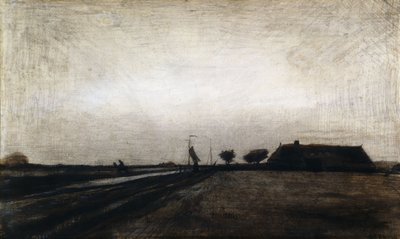 Sonnenaufgang, 1883 von Vincent van Gogh