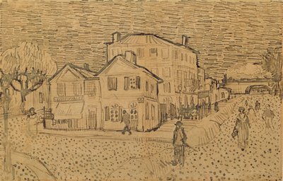 Das Haus des Künstlers in Arles von Vincent van Gogh