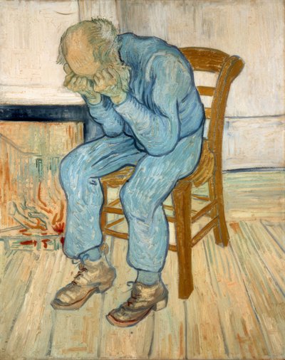Trauernder alter Mann von Vincent van Gogh