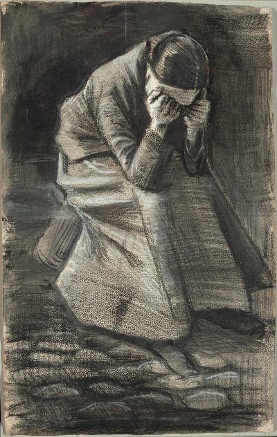 Weinende Frau von Vincent van Gogh