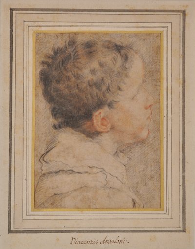 Kopf eines Jungen von Vincenzo Ansaloni