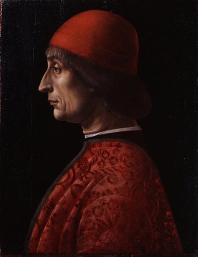Porträt von Giovanni Francesco Brivio von Vincenzo Foppa