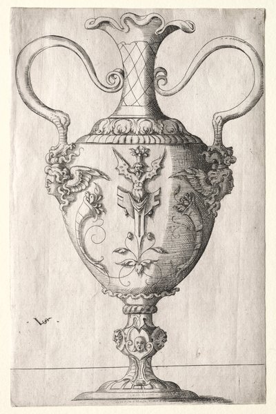 Entwurf für eine Vase von Virgilius Solis