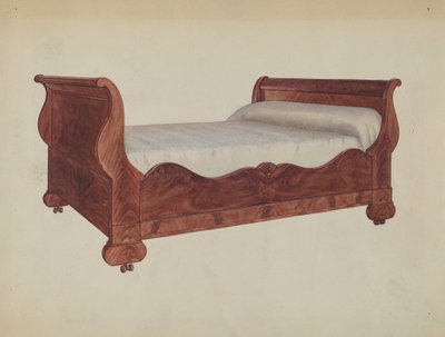 Doppelbett von Virginia Kennady