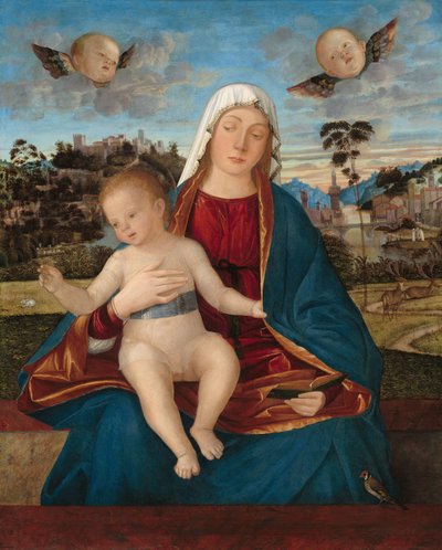 Madonna mit Kind, ca. 1505-1510 von Vittore Carpaccio