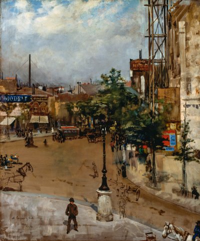 Pariser Straße von Vittorio Matteo Corcos