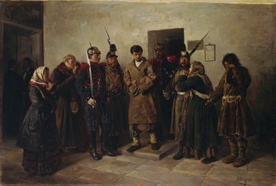Sträfling, 1879 von Vladimir Egorovic Makovsky