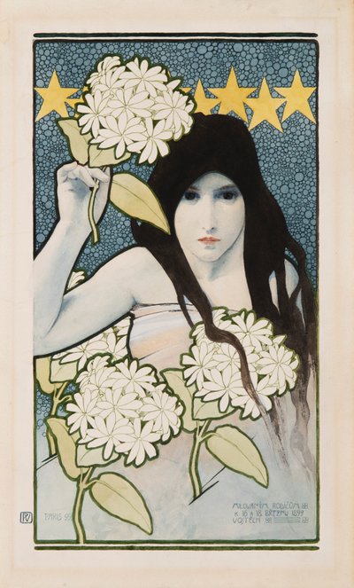 Tag und Nacht Diptychon, 1899 von Vojtěch Preissig