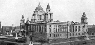 Rathaus, Belfast, 1924-1926 von WA Green