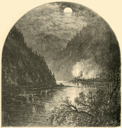 Duncannon, Mündung des Juniata von W.H. Morse