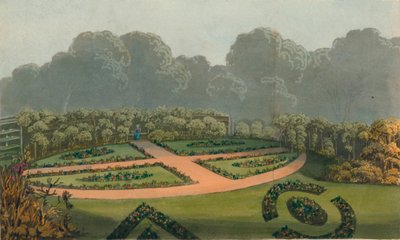 Frontispiz zum Floristenhandbuch, 1822 von WH Timms