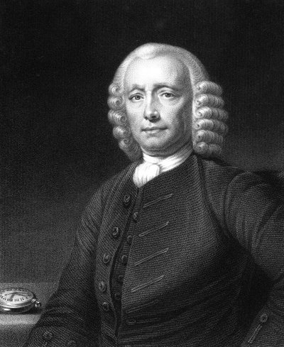 John Harrison, englischer Uhrmacher von W. Holl