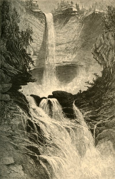 Catskill Falls, 1874 von W. J. Linton