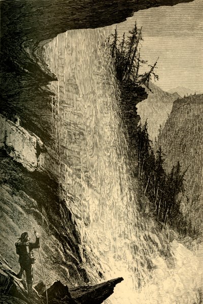 Unter den Catskill-Fällen, 1874 von W. J. Linton