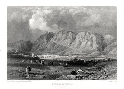 Antiochia, Syrien, 19. Jahrhundert von W. Miller