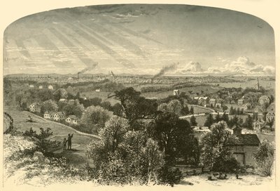 Boston, vom Mount Bowdoin von W. Roberts