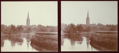 Salisbury Cathedral, Salisbury, Wiltshire, 1913 von Walter Edward Zehetmayr