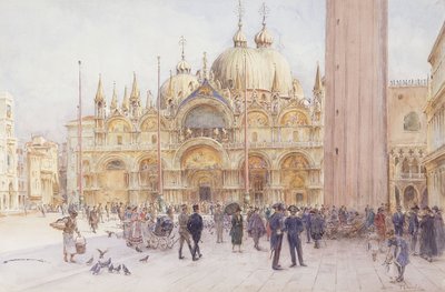 Markusplatz, Venedig von Walter Frederick Roofe Tyndale