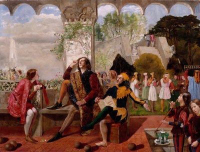 Was ihr wollt, Akt II, Szene IV von Walter Howell Deverell