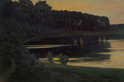Grunewaldsee, 1895 von Walter Leistikow