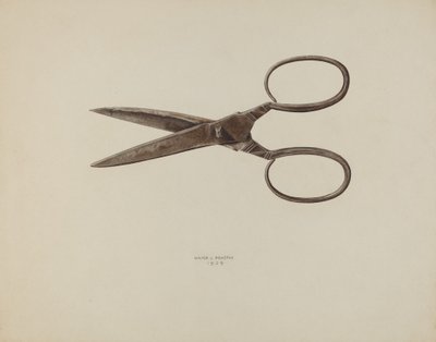 Schere, 1939 von Walter Praefke