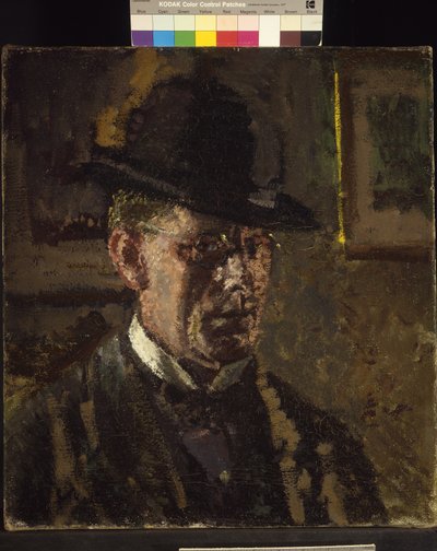 Der jugendliche Hauptdarsteller (Selbstporträt) von Walter Richard Sickert