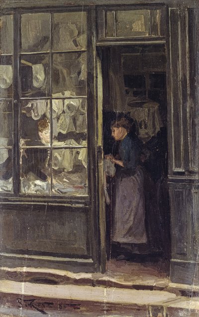 Der Waschsalon von Walter Richard Sickert