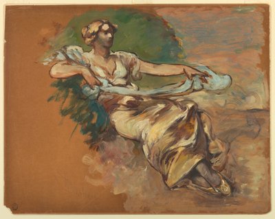 Sitzende Frau von Walter Shirlaw