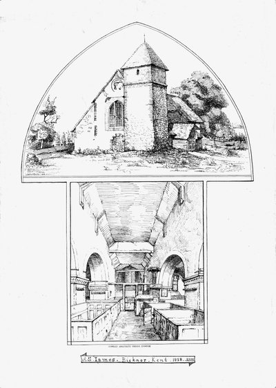 St. James, Bicknor, Kent, 1858 von Walter Smith