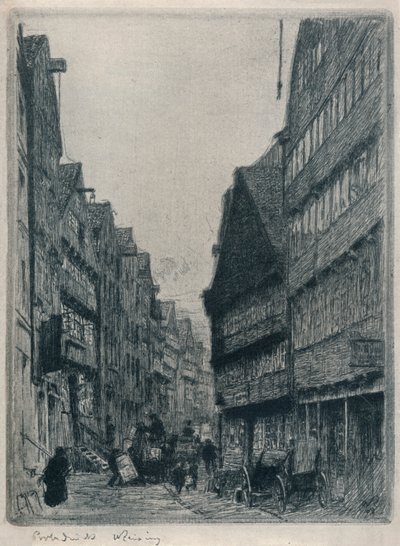 Herrlichkeit, Hamburg, ca. 1913 von Walter Zeising