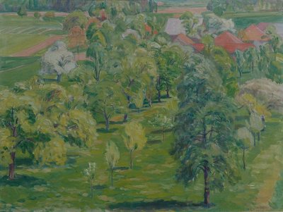Frühling am Attersee von Walther Gamerith