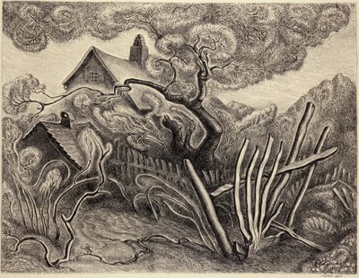 Frühling (Frühling im Garten) von Wanda Gág